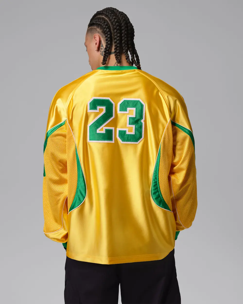Áo Nike Brazil X Jordan Goalie Top 'Varsity Maize' IF3900-741 - Ảnh 2