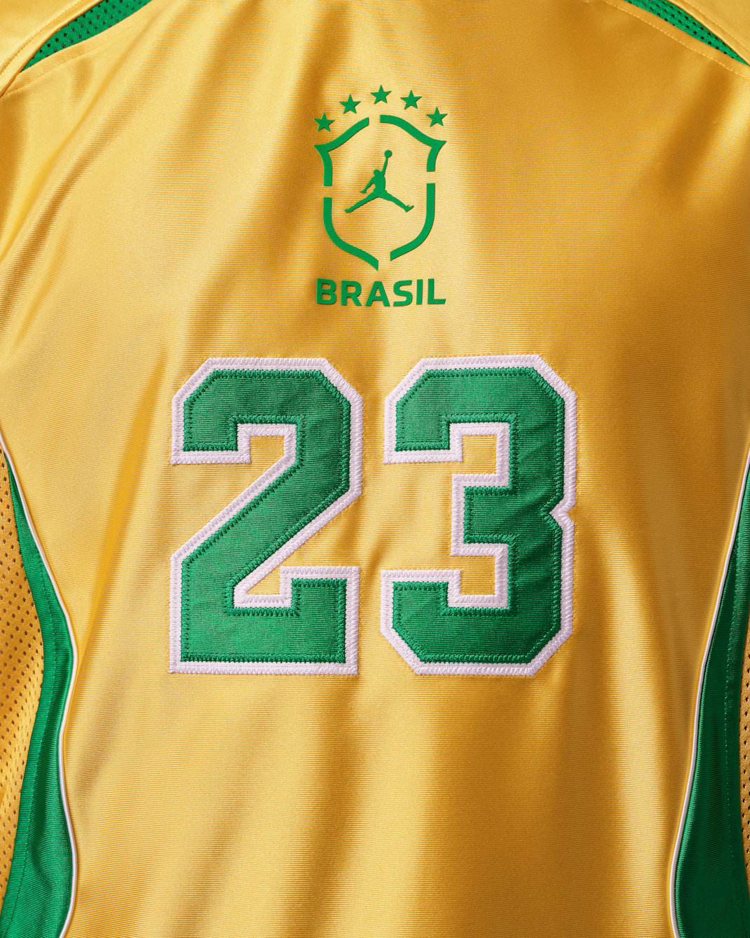 Áo Nike Brazil X Jordan Goalie Top 'Varsity Maize' IF3900-741 - Ảnh 3