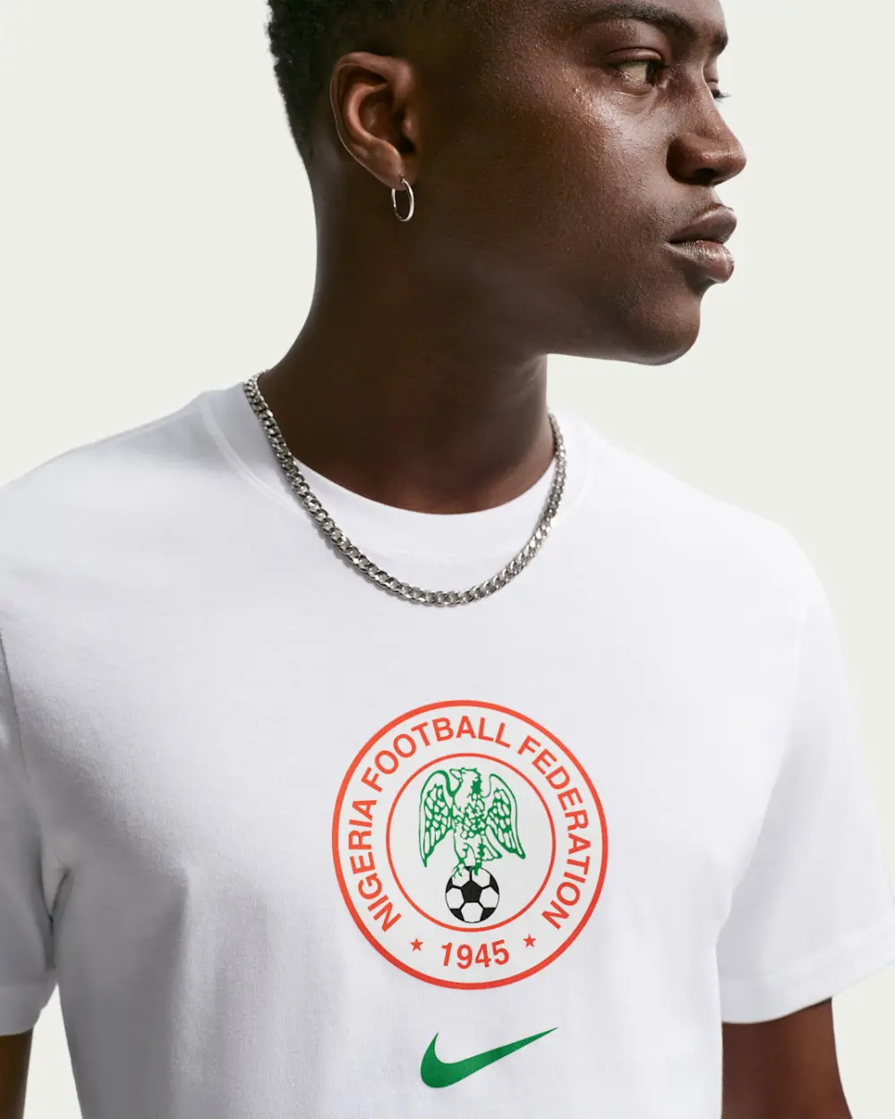 Alternative view of Áo Nike Nigeria Football T-Shirt 'White' IH2191-100