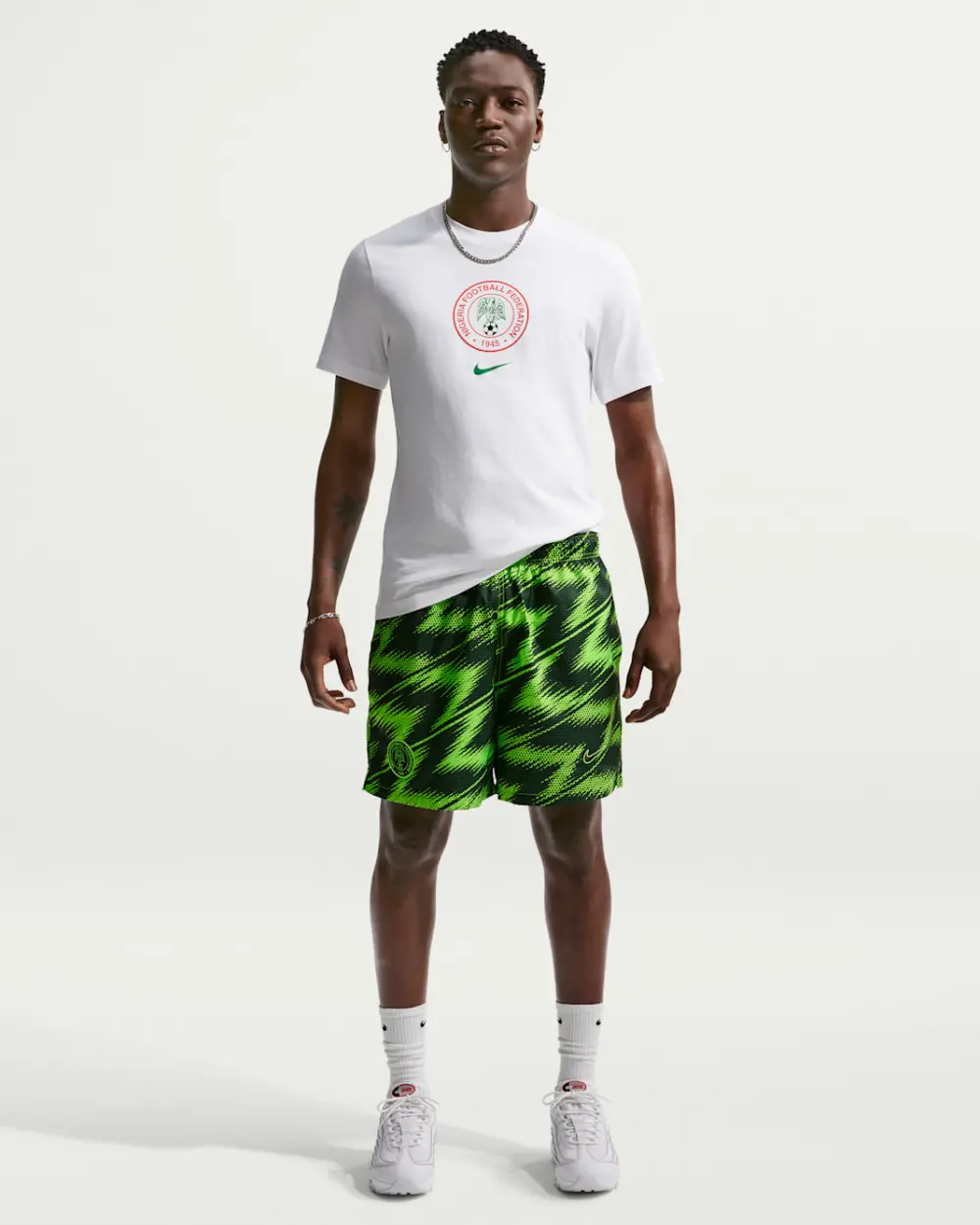 Áo Nike Nigeria Football T-Shirt 'White' IH2191-100 - Ảnh 3