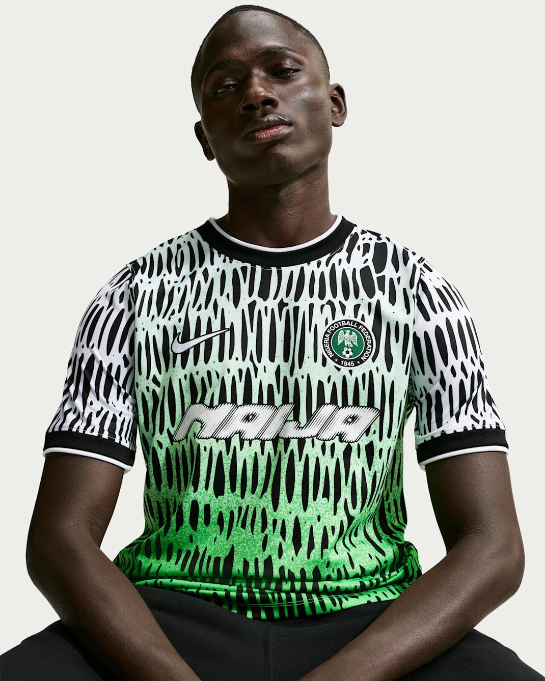 Áo Nike x Nigeria x Slawn Dri-FIT Academy Pro 'Black' IH1686-010 - Ảnh 4