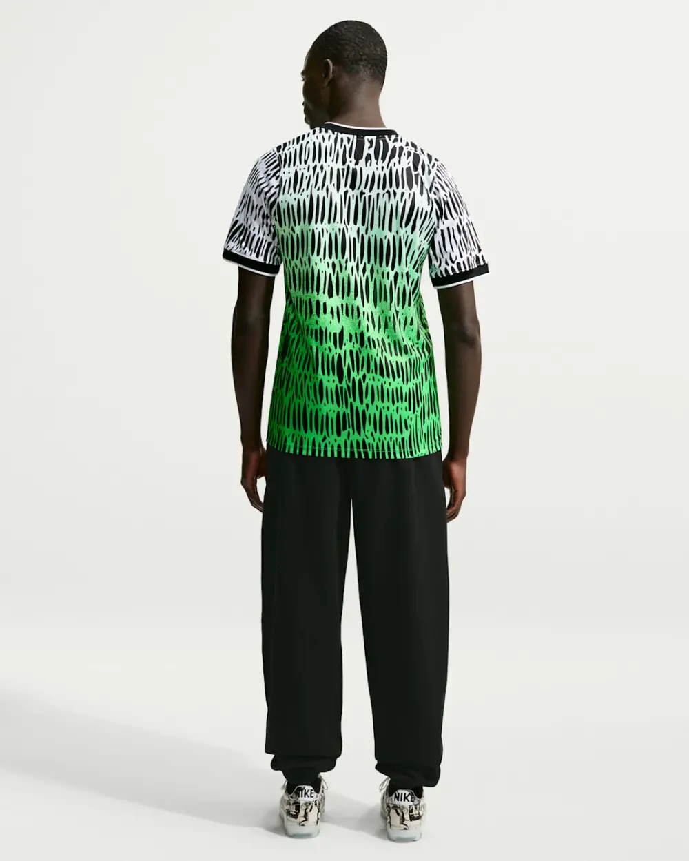 Alternative view of Áo Nike x Nigeria x Slawn Dri-FIT Academy Pro 'Black' IH1686-010