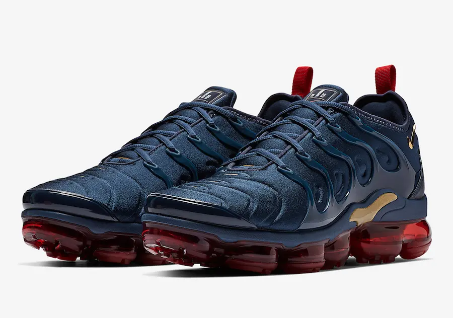 Giày Nike Air Vapor Max Plus 'Midnight Navy' 924453-405 - Ảnh 5