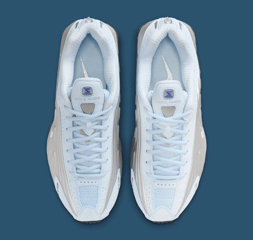 Giày Nike Shox R4 'Blue Tint' AR3565-402 - Ảnh 4