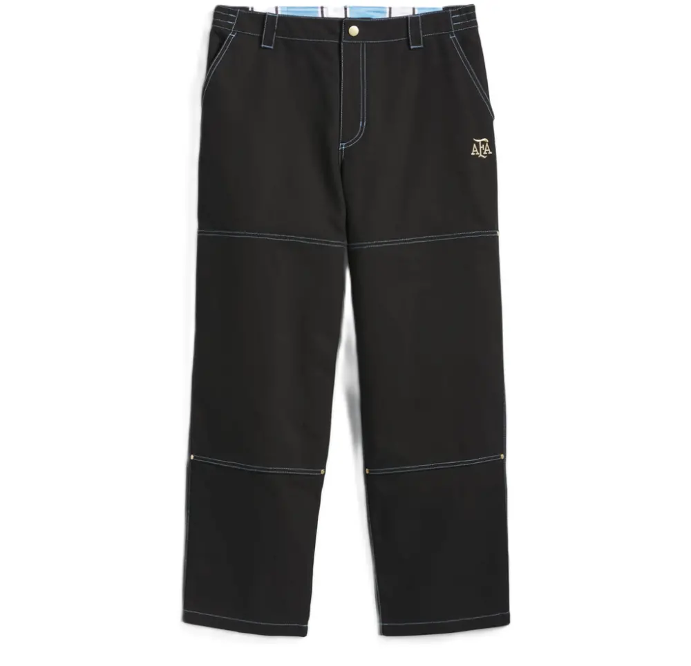 Quần Chino Argentina x Thrasher 'Black' KX4550