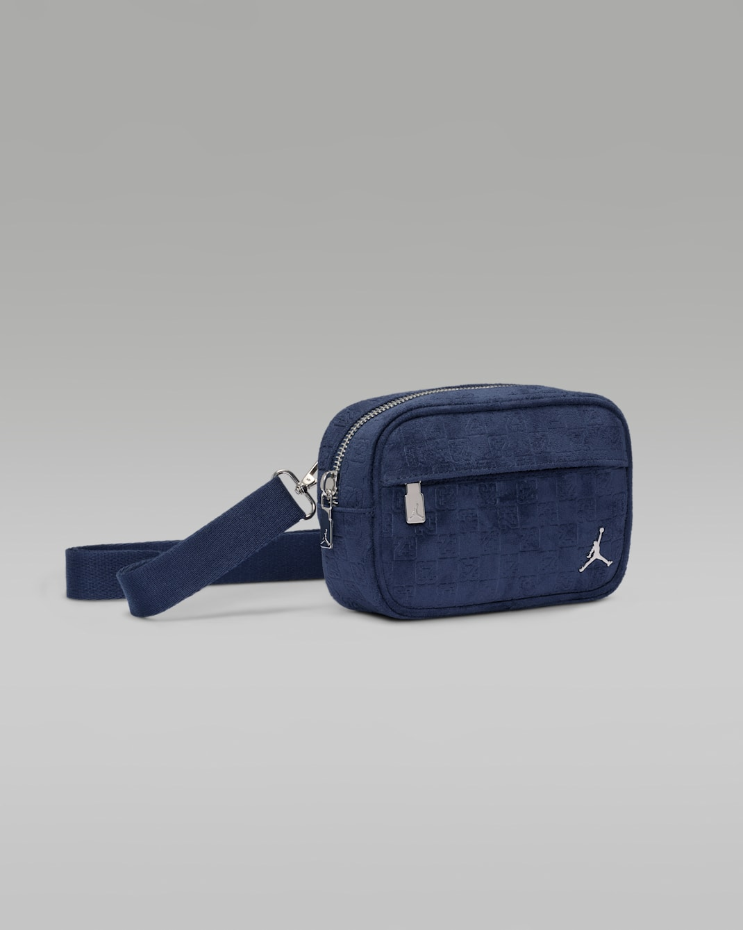 Túi Nike Jordan Suede Monogram Camera 'Midnight Navy' IQ3210-410 - Ảnh 4