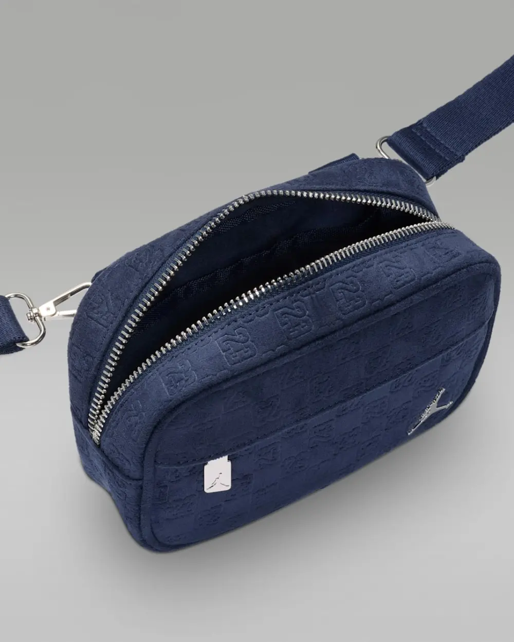 Alternative view of Túi Nike Jordan Suede Monogram Camera 'Midnight Navy' IQ3210-410