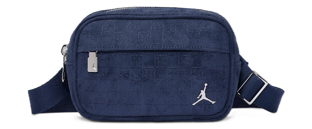Túi Nike Jordan Suede Monogram Camera 'Midnight Navy' IQ3210-410