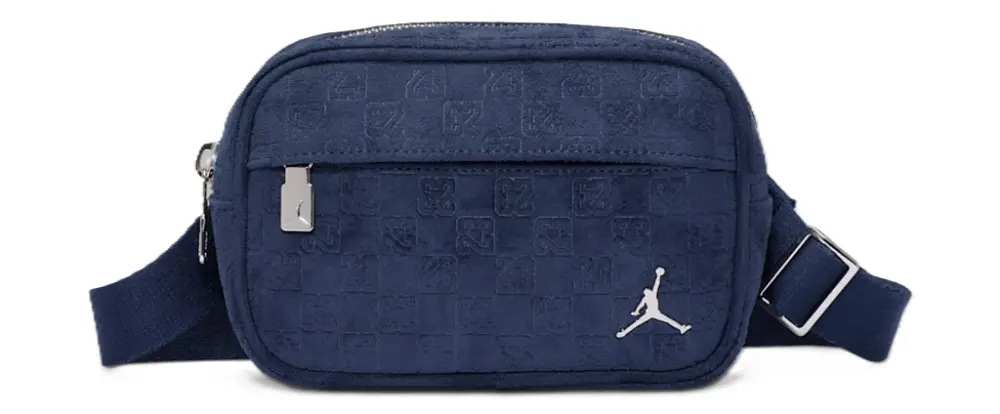 Túi Nike Jordan Suede Monogram Camera 'Midnight Navy' IQ3210-410