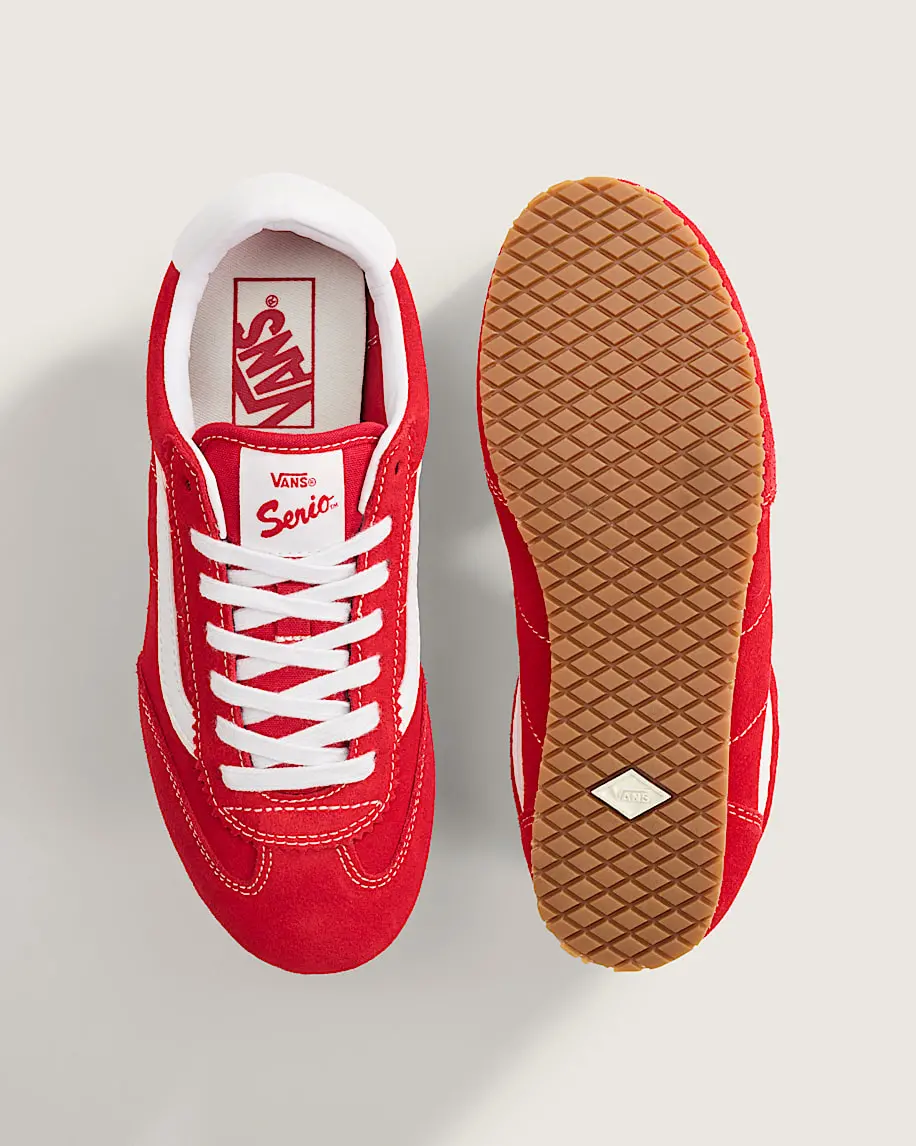 Giày Vans Super Lowpro 'Racing Red' VN000D83IZQ - Ảnh 3