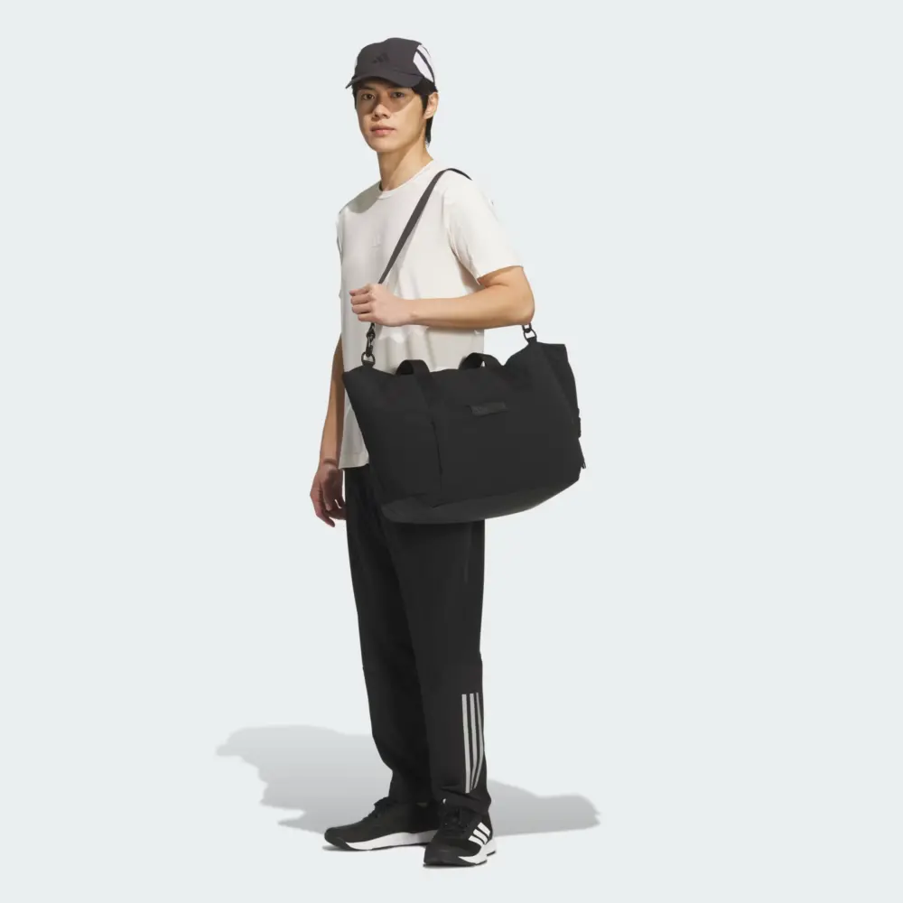 Alternative view of Túi Adidas DUFFEL FAVORITE 'Black' JZ2137