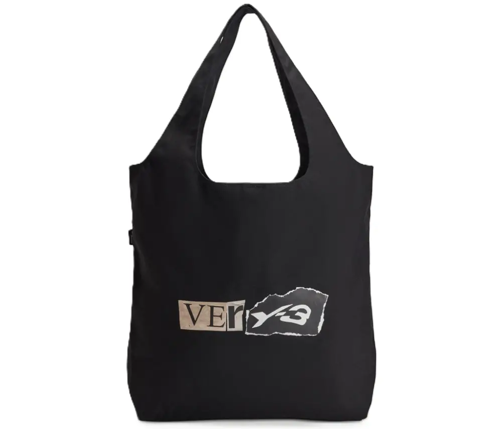 Túi adidas Y-3 Graphic Tote Bag 'Black' KD0182