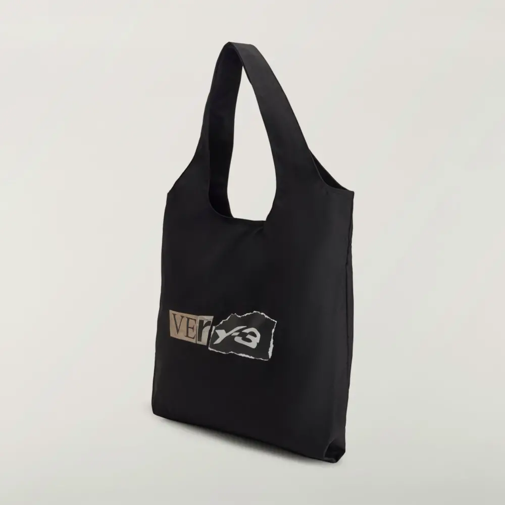 Túi adidas Y-3 Graphic Tote Bag 'Black' KD0182 - Ảnh 3