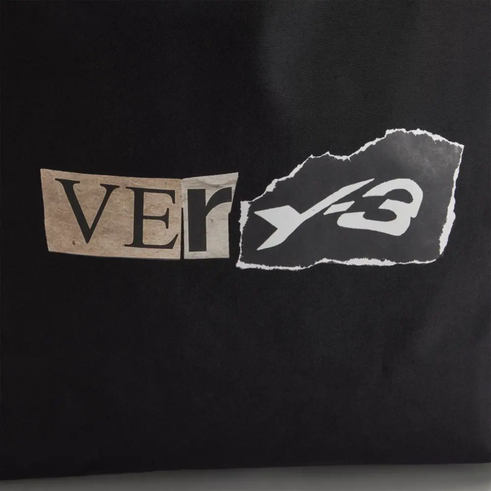 Túi adidas Y-3 Graphic Tote Bag 'Black' KD0182 - Ảnh 4