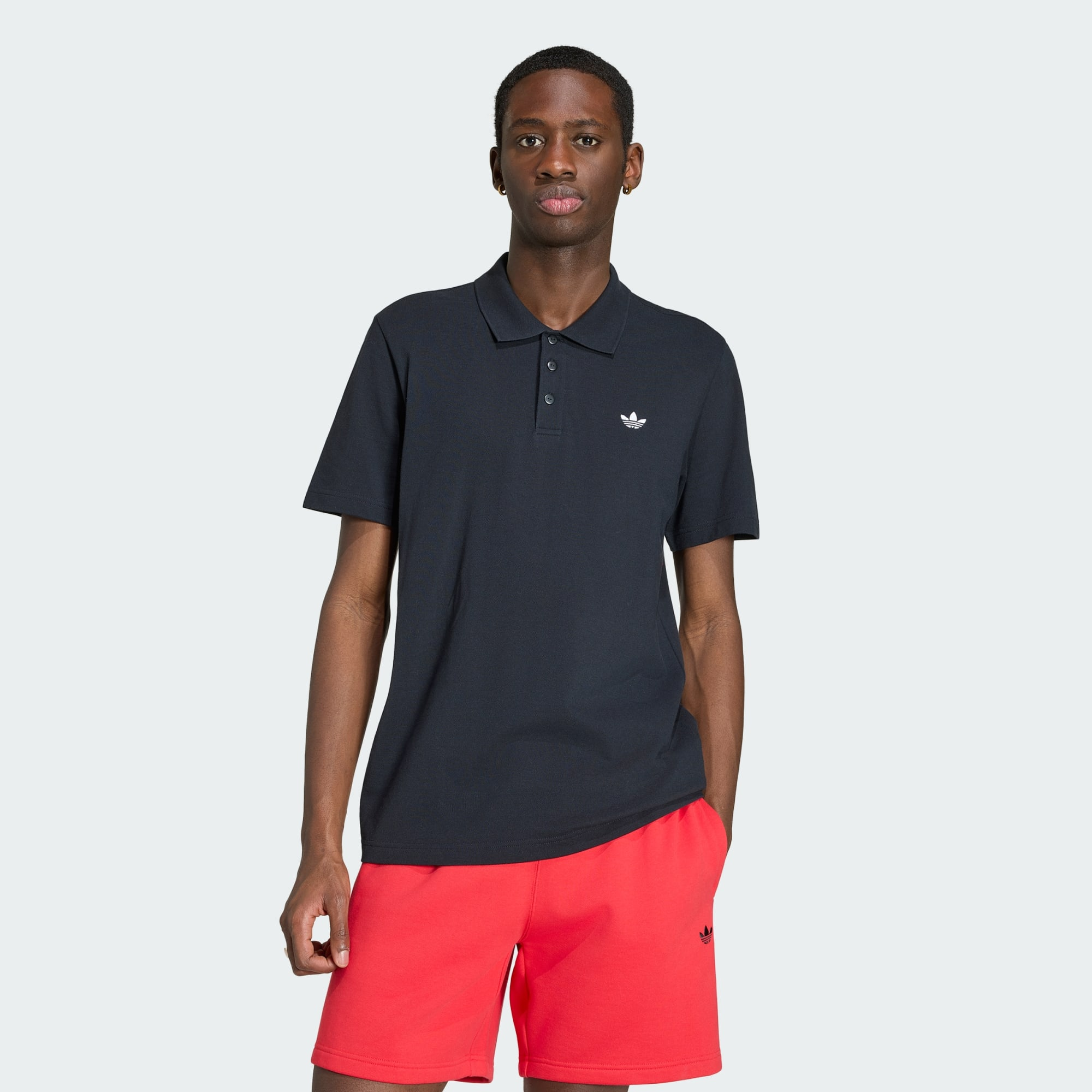 Áo Adidas Trefoil Essentials Polo 'Black' KS8904 - Ảnh 3
