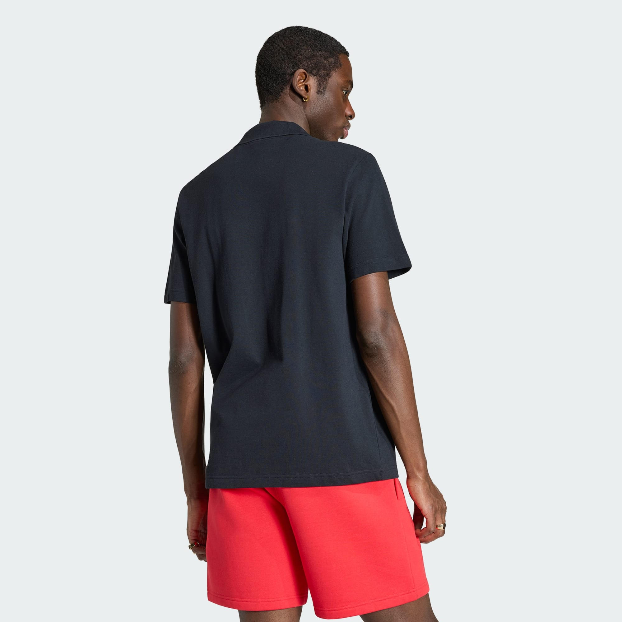 Alternative view of Áo Adidas Trefoil Essentials Polo 'Black' KS8904