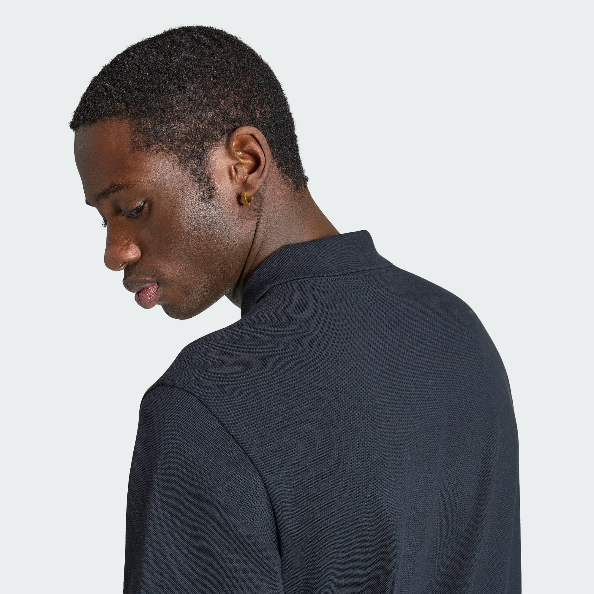 Áo Adidas Trefoil Essentials Polo 'Black' KS8904 - Ảnh 4