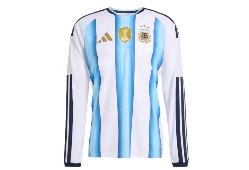 Áo Adidas Argentina 26 Home Authentic Long Sleeve Jersey KA8068