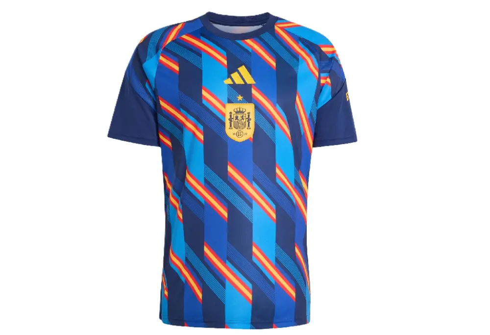 Áo Adidas Spain 26 Home Pre Match Jersey KA1906