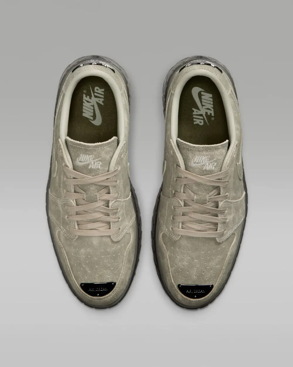 Giày Nike Air Jordan 1 Brooklyn Low 'Spruce Fog' IR7248-304 - Ảnh 4