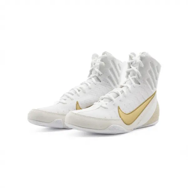 Giày Nike Machomai 3 ‘White Metalic Gold’ HF7333-100 - Ảnh 5