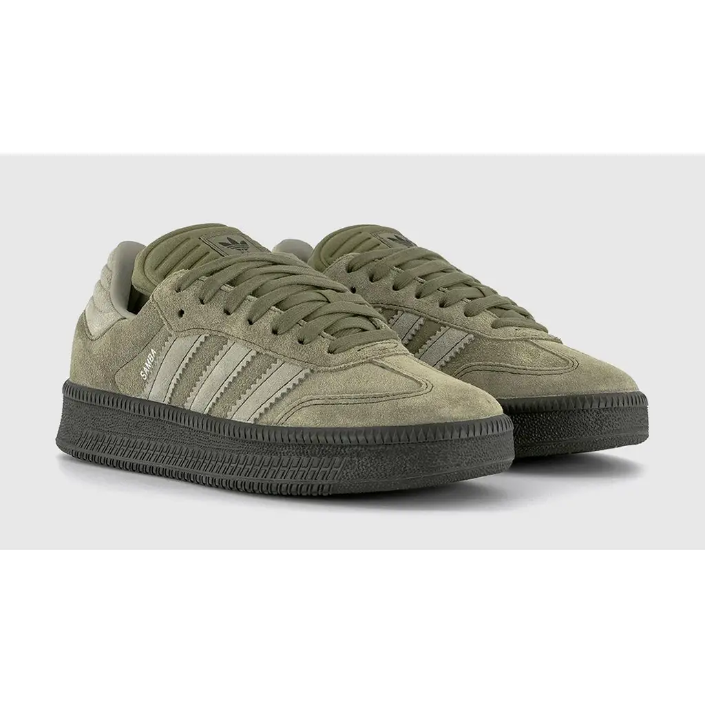 Giày Adidas Samba XLG 'Olive Silver' ID3913 - Ảnh 4