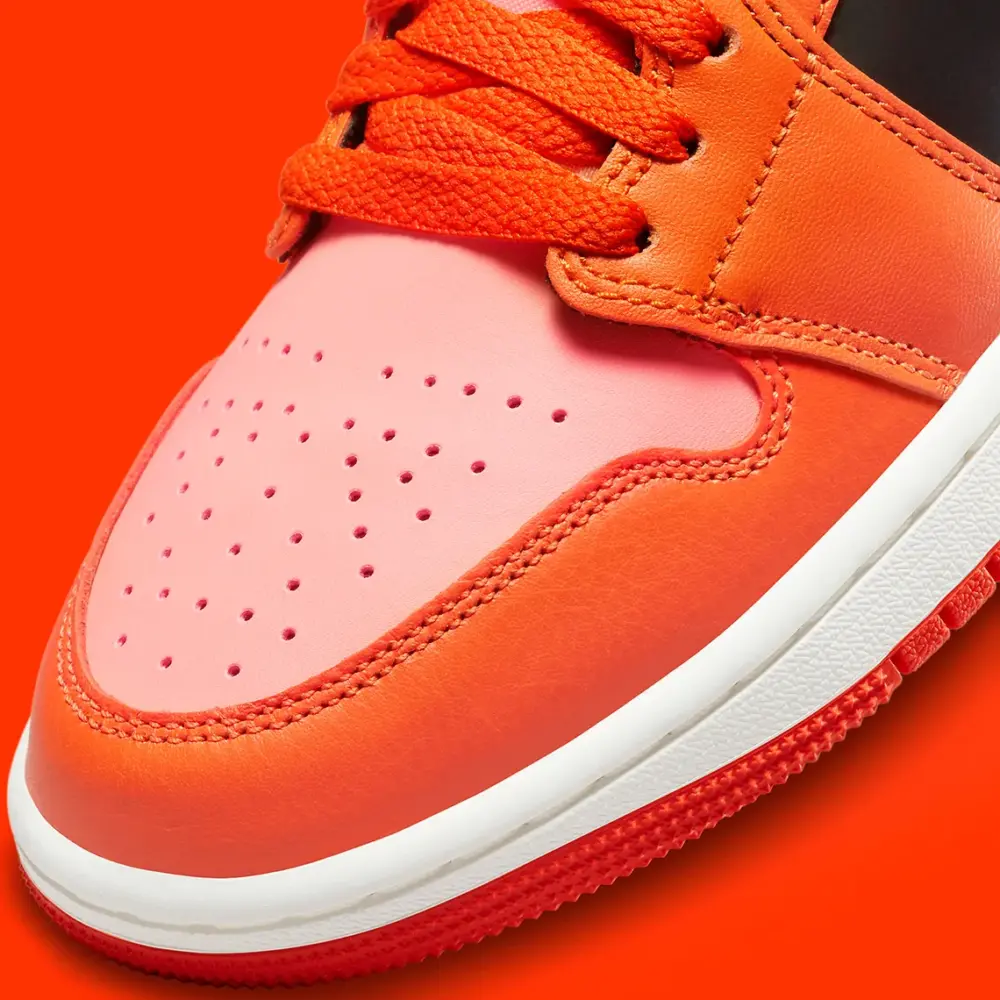 Alternative view of Giày Nike Air Jordan 1 Mid 'Orange' DM3381-600
