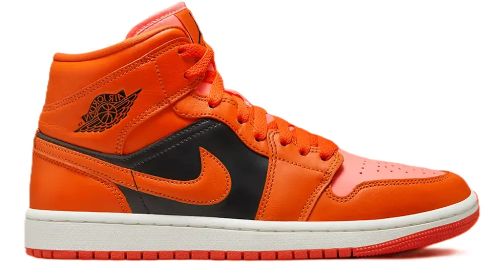 Giày Nike Air Jordan 1 Mid 'Orange' DM3381-600