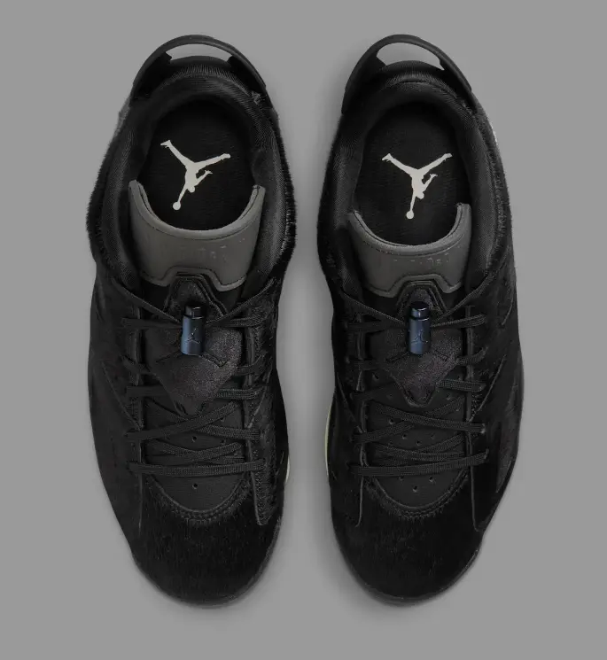 Alternative view of Giày Nike Air Jordan 6 Retro Low ‘Blackout’ IO9786-001