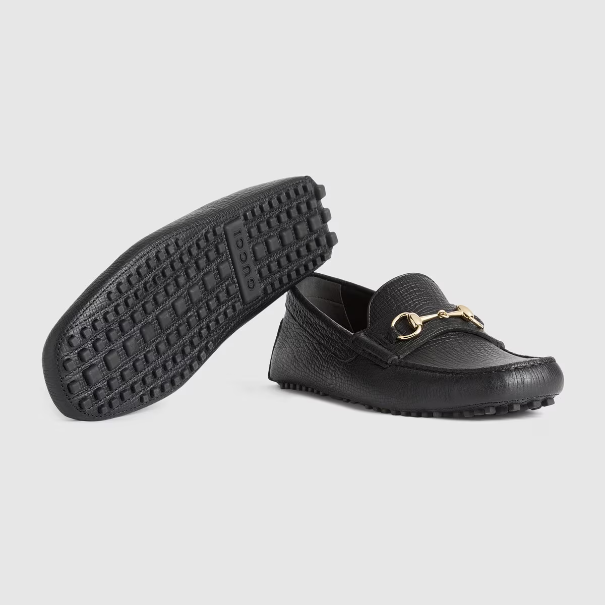 Giày Gucci Horsebit Driver 'Black Soft Leather' 674254-UDU00-1000 - Ảnh 4