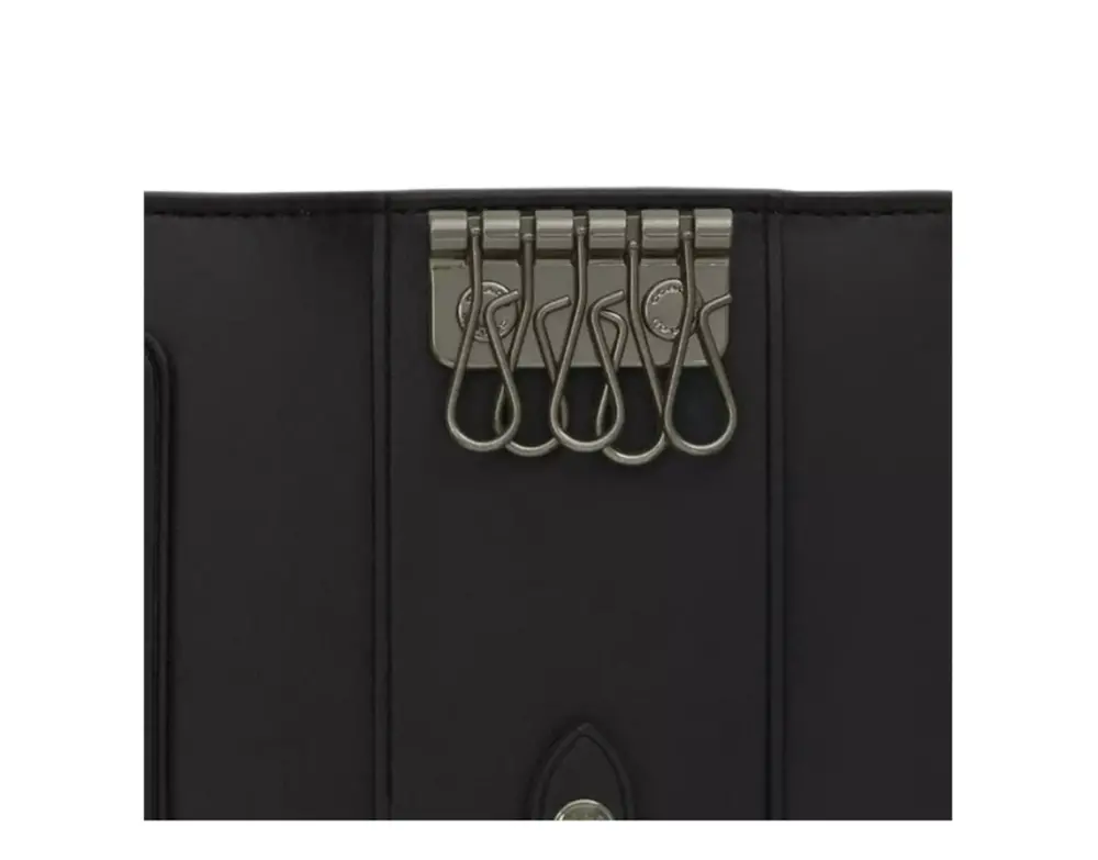 Alternative view of Ví Coach Key Pouch 'Black' CAR00-QBMI5