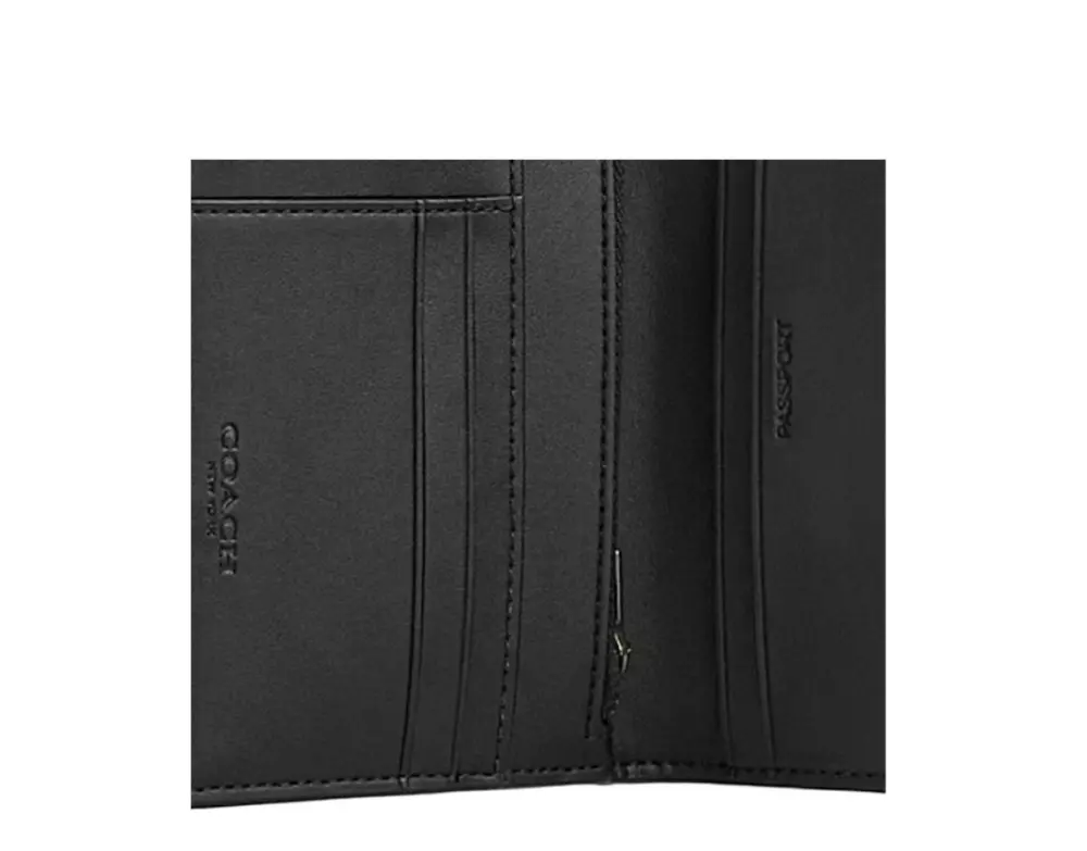 Ví Coach Card Holder 'Black' CEB77-QBYTS - Ảnh 4