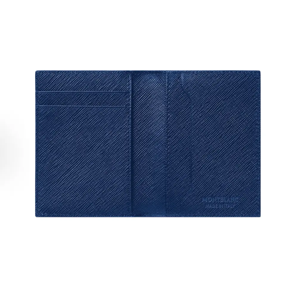 Alternative view of Ví Montblanc Sartorial Card Holder 4cc 'Navy' 130813