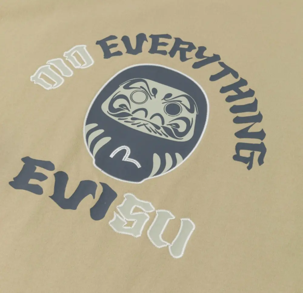 Áo Evisu T-shirt 'Beige' 2ESHTM6TS1110XXCT - Ảnh 3
