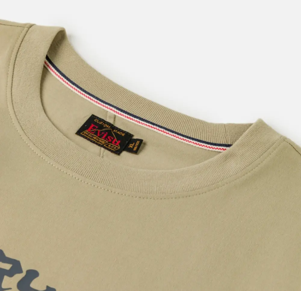 Alternative view of Áo Evisu T-shirt 'Beige' 2ESHTM6TS1110XXCT