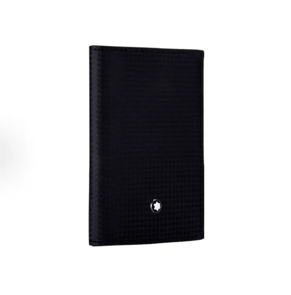 Ví MontBlanc Oiritaly Business Card Holder 'Black' 111141 - Ảnh 5