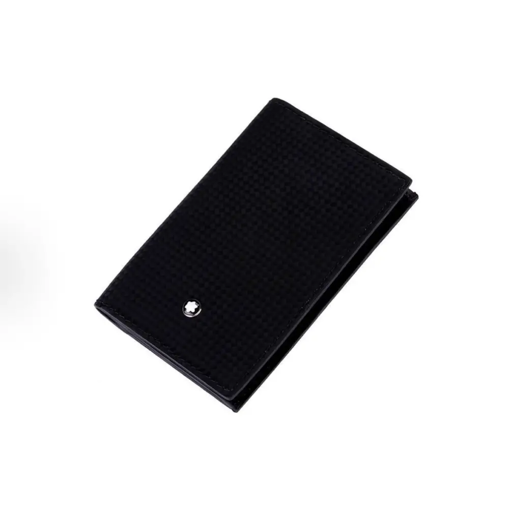 Ví MontBlanc Oiritaly Business Card Holder 'Black' 111141 - Ảnh 2