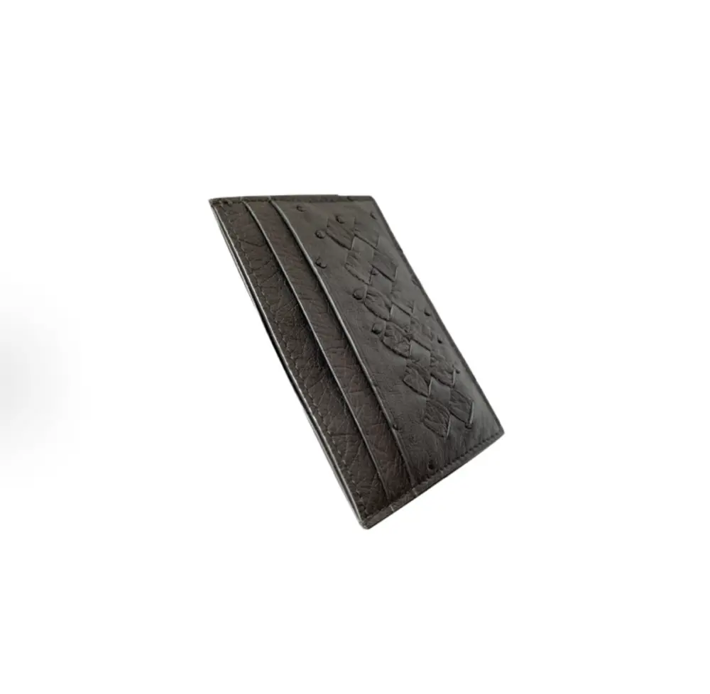 Ví Bottega Veneta Intrecciato Card Holder 'Black' 551811-VE0B8-8757 - Ảnh 4