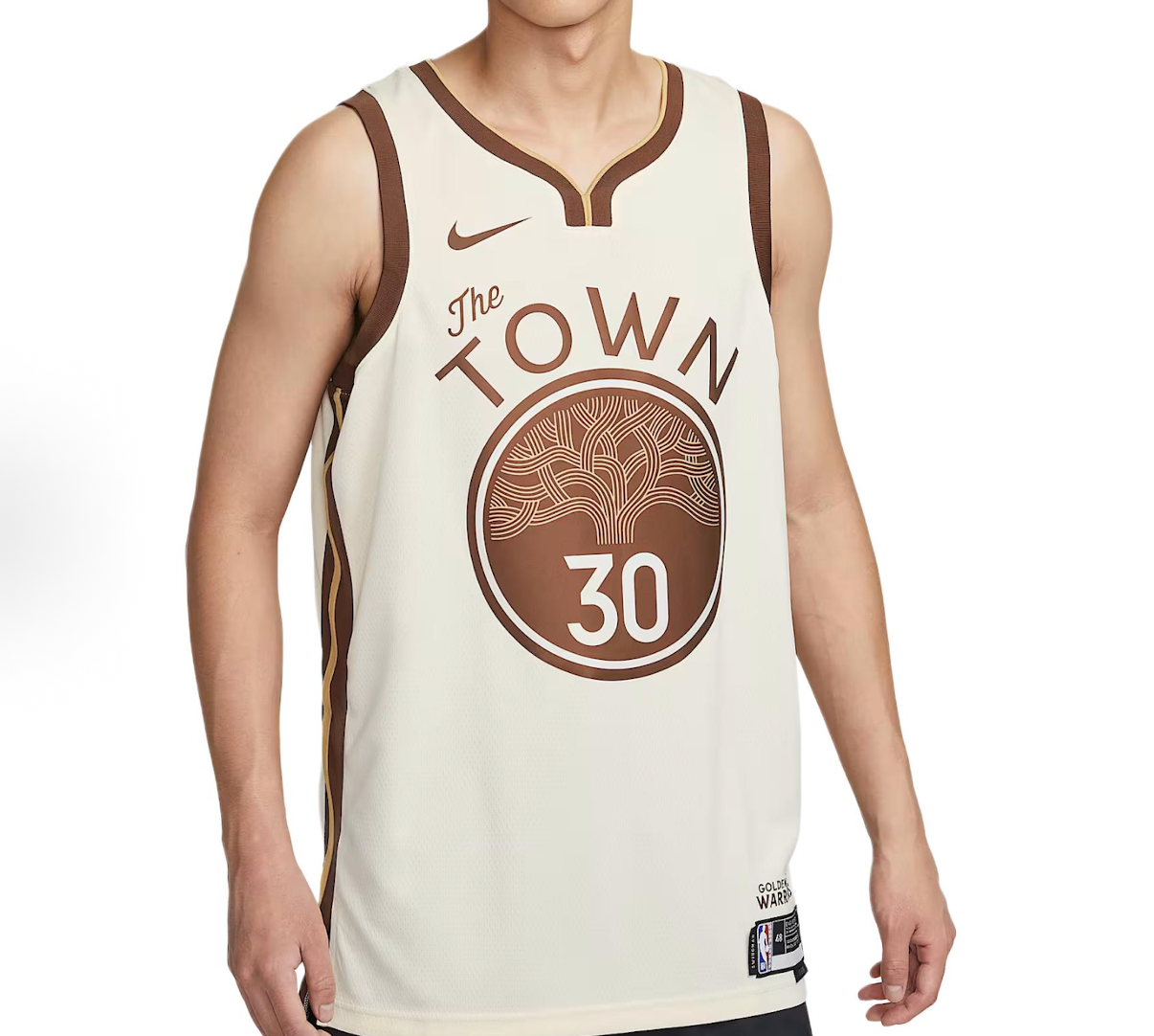 Áo Nike Stephen Curry Golden State Warriors City Edition Jersey HM5981-123 - Ảnh 5