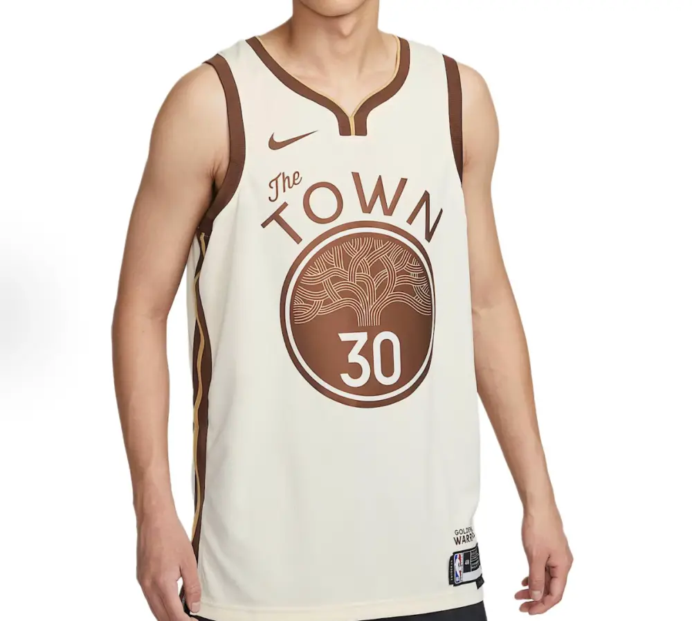 Áo Nike Stephen Curry Golden State Warriors City Edition Jersey HM5981-123 - Ảnh 5