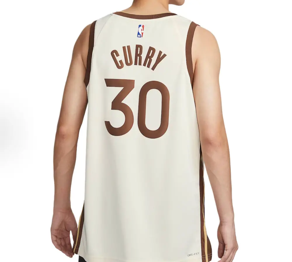 Áo Nike Stephen Curry Golden State Warriors City Edition Jersey HM5981-123 - Ảnh 4