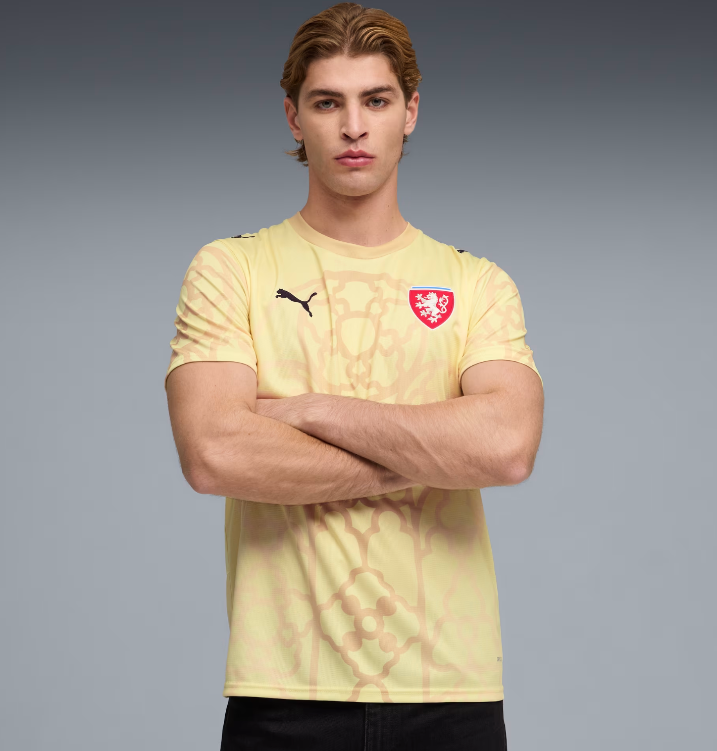 Áo Puma x Czechia x Salehe Bembury Goalkeeper Jersey 787096-84 - Ảnh 3