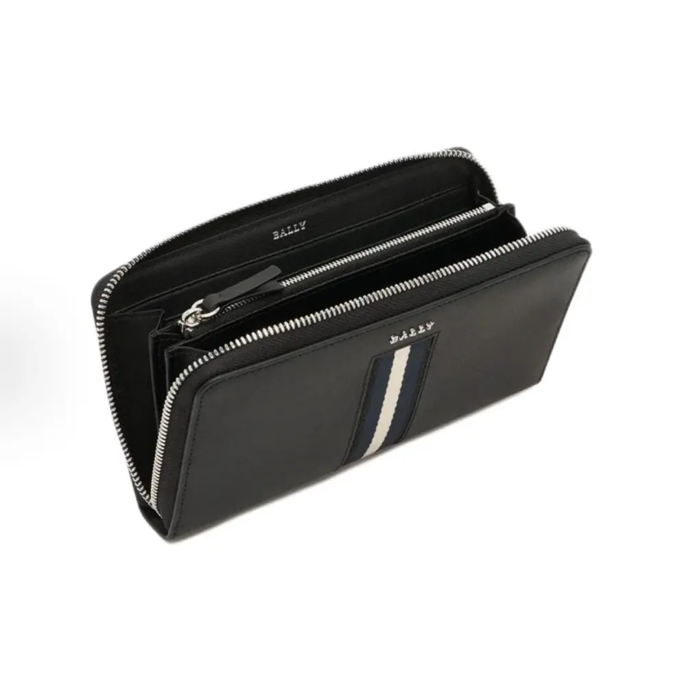 Alternative view of Ví Bally Logo Long Wallet 'Black' 6313150