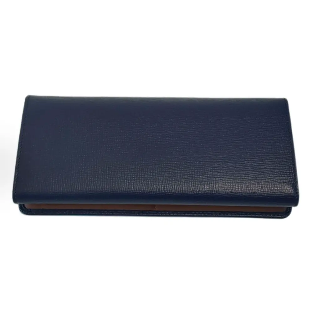 Ví Bally Long Wallet 'Navy' 6219823 - Ảnh 3