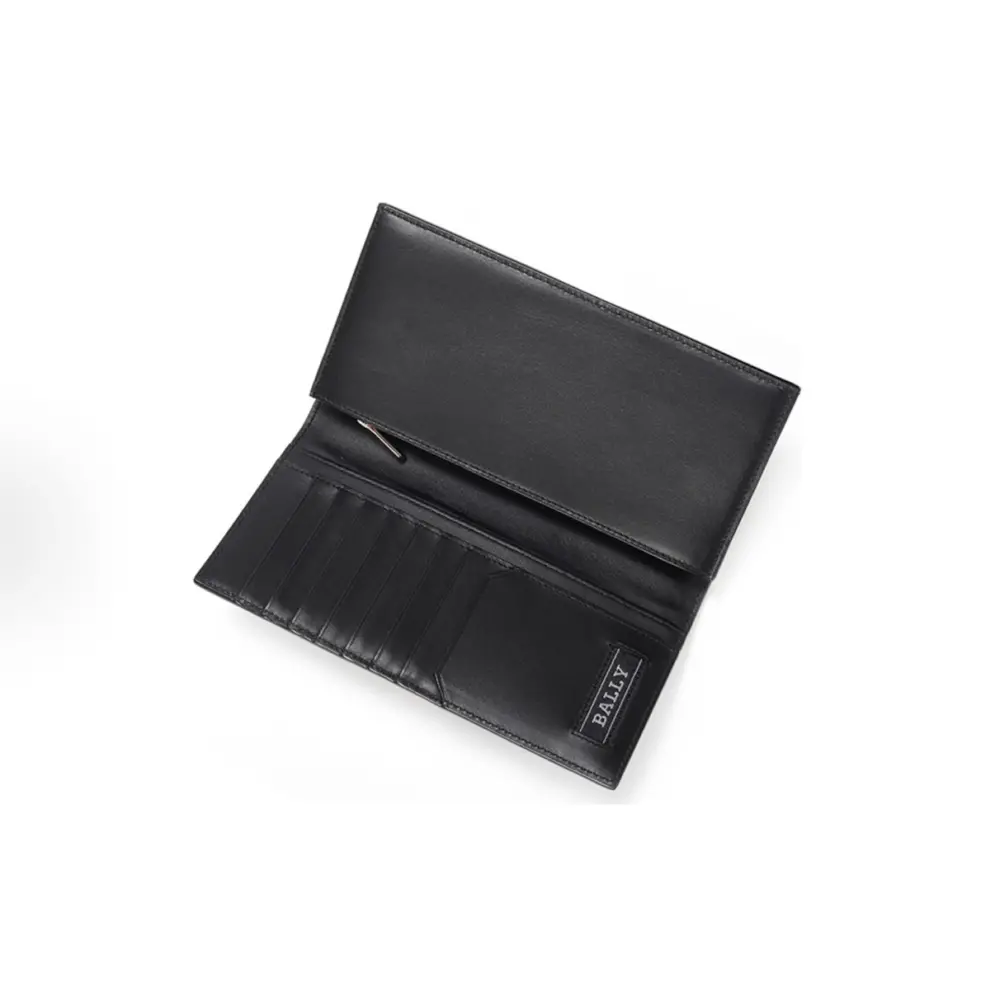 Alternative view of Ví Bally Long Wallet High Point 'Black' 6231961