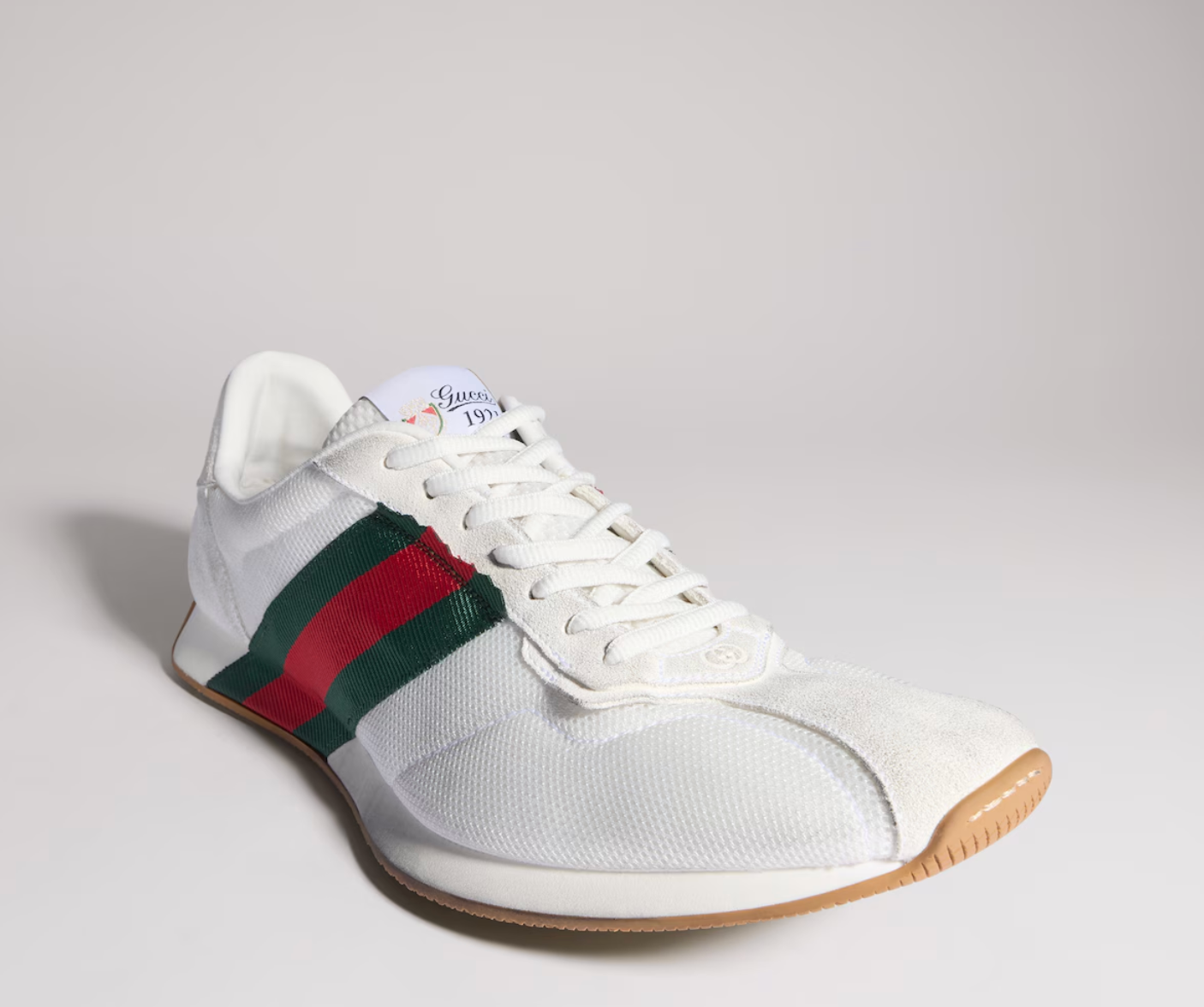 Alternative view of Giày Gucci Tempo Sneaker 'White' 875174-FAF9H-9052
