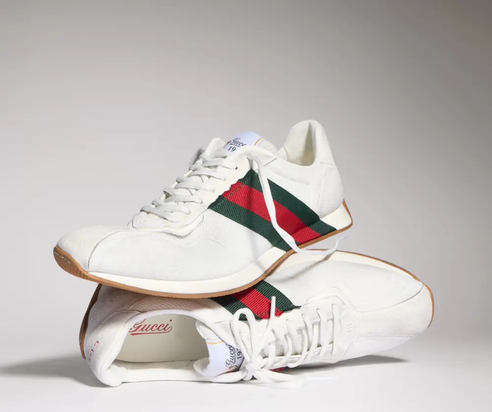 Giày Gucci Tempo Sneaker 'White' 875174-FAF9H-9052 - Ảnh 3