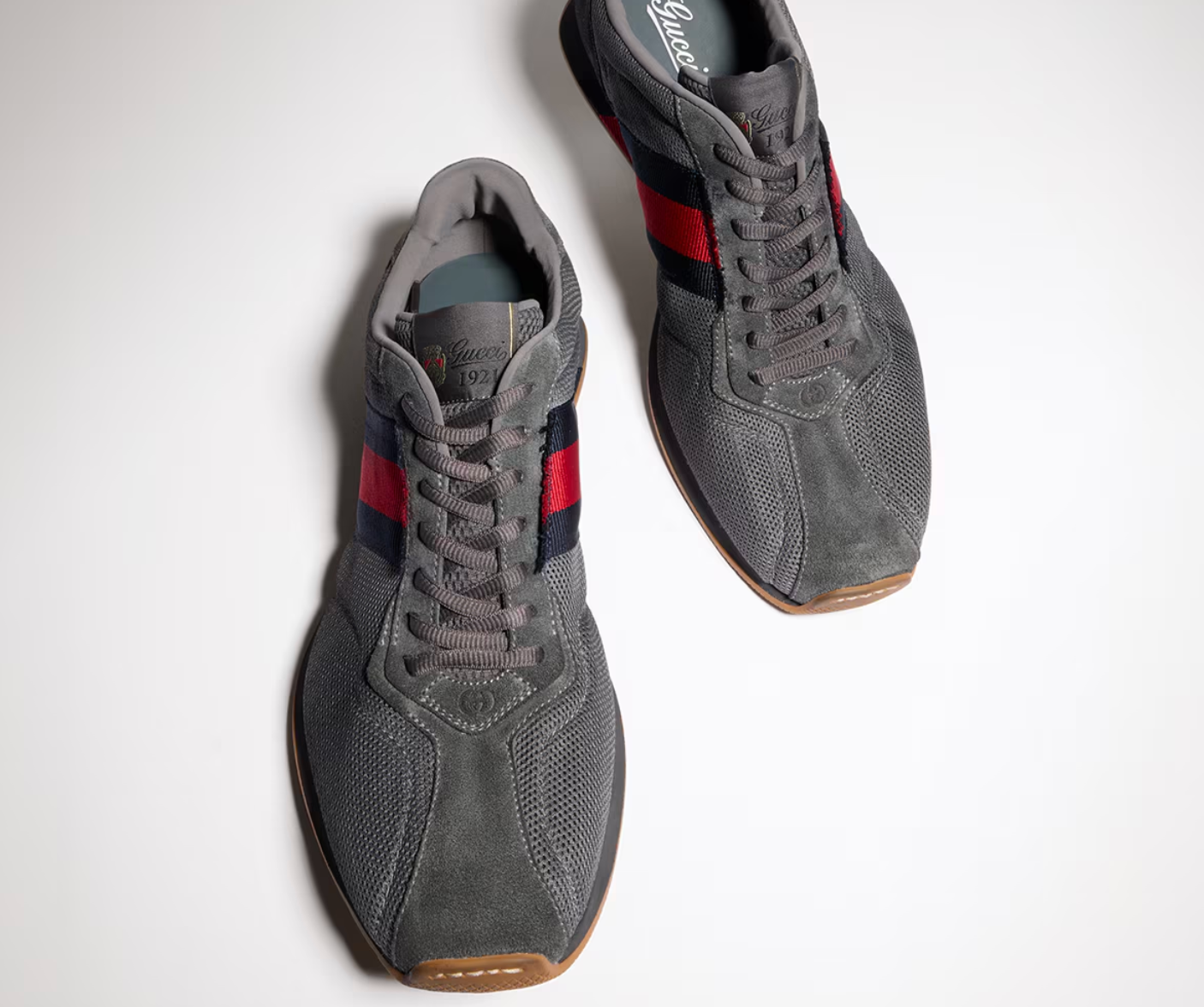 Giày Gucci Tempo Sneaker 'Grey' 875174-FAF9H-1242 - Ảnh 3