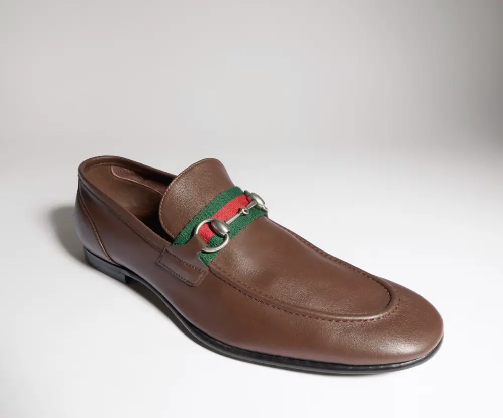 Alternative view of Giày Gucci Como Loafer 'Brown' 874936-AAGSM-2047