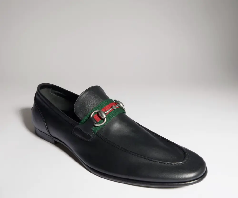 Alternative view of Giày Gucci Como Loafer 'Black' 874936-AAGSM-1060